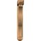 Ekena Millwork Funston Arts and Crafts Smooth Bracket w/ Offset Brace, Western Red Cedar, 5 1/2"W x 26"D x 38"H BKT0604X26X38FST03SWR - alternate 4